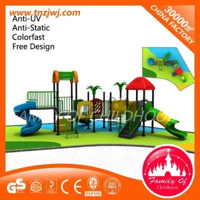 Fashion Design Residential Plastic Outdoor Playground Equipment
