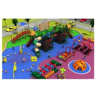 Small Combination Amusement Park, Rope Climb Playground
