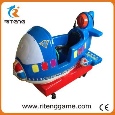 Coin Operated Plastic Swing Kiddie Ride for Game House