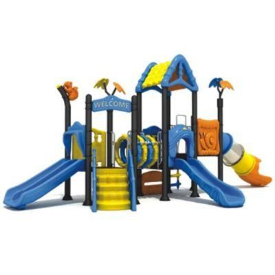 Customized Outdoor Kids Playground Amusement Park Equipment Slide Climbing 328b