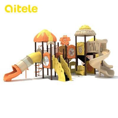 Commercial Plastic Outdoor Playground Amusement Equipments for Kids