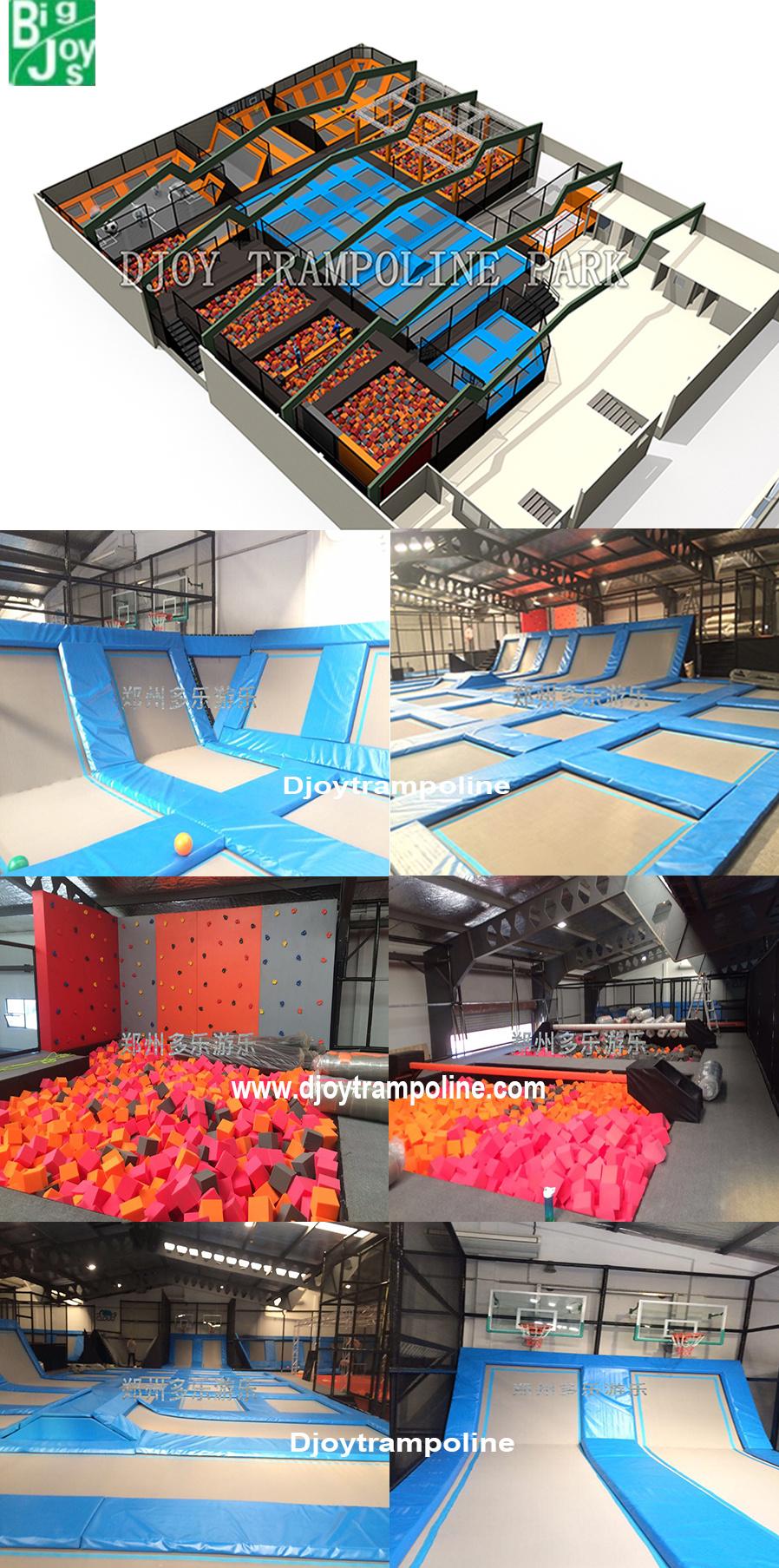 China Whole Supplier Indoor Trampoline for Adult and Kids