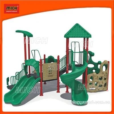 Outdoor Preschool Playground Slide Equipment