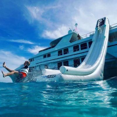 Inflatable Dock Water Screming Slide for Boat Yacht