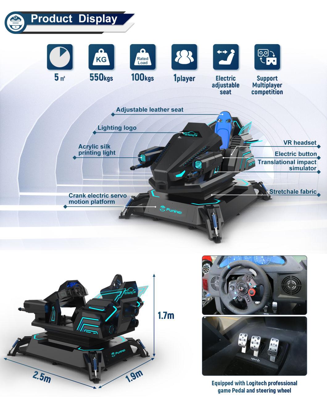 Vr Arcade Vr Driving Motion Simulator 9d Vr Car Racing