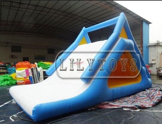 Lilytoys Water Park Slide Toys, Inflatable Slide Kick, Water Games