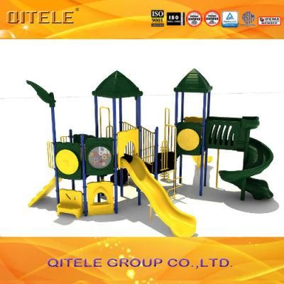 2016 Qitele Outdoor Playground Equipment with 4.5&prime;&prime;post