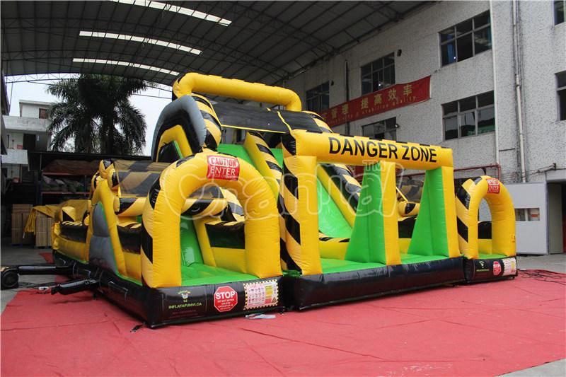 Toxic Inflatable Obstacle Course for Adults and Kids Chob1133