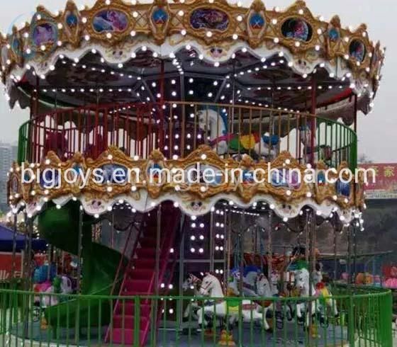 Amusement Park Family Rides Kids Carousel Attractions for Sale