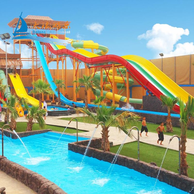 Rainbow Water Slides Wavy Slide/Aquatic Slide