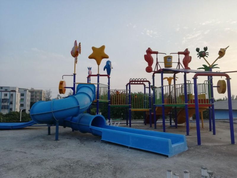 Tongyao Water Park Design Fiberglass Equipment Slide for Sale