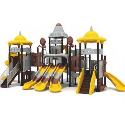 Kids Outdoor Playground Equipment Community Park Large Plastic Slide Kl13