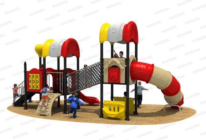House Series Amusement Equipment Outdoor Playground Kids Slide