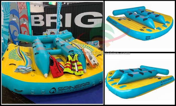 Inflatable Towable Race Car Banana Rider Multirider Tube Toys