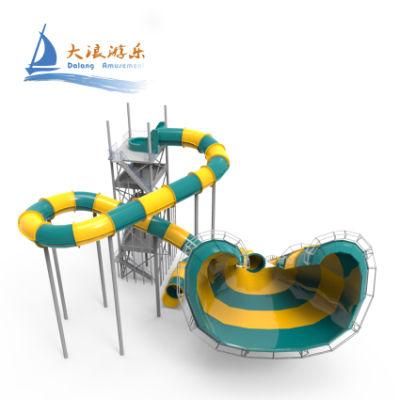 Water Slide Water Park Sports Equipment Water Park Fiberglass Slide for Sale