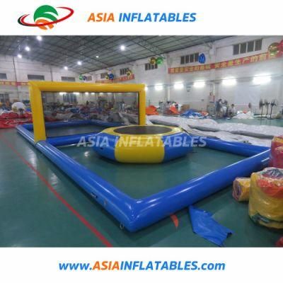 Inflatable Water Volleyball Court, Inflatable Volleyball Pitch, Inflatable Volleyball Field