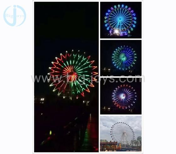 Attractions Amusement Park Rides Carnival Games Large Ferris Wheel 65m Ferris Wheel for Sale