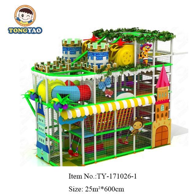 Multi-Storey Design Kids Indoor Playground Equipment