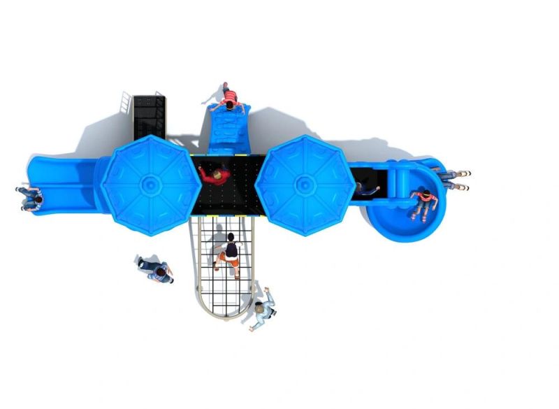 European and Korea Castle Series Small Children Outdoor Playground Kids Slide