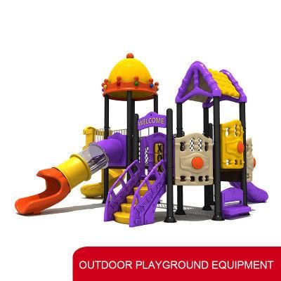 Commercial Kids Outdoor Plastic Playground Equipment for Children Amusement Park