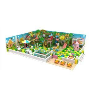 Jungle Garden Theme Shenzhen Kids Plastic Tubes Parts of Indoor Playground Equipment Toys Used in The Mall