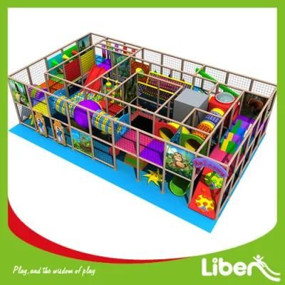 Indoor Playground Set with Ball Pit and Trampoline (LE. T6.408.260.01)