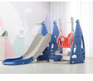 Kids Indoor/Outdoor Plastic Playground Swing Slide Sets Children Slide Sets Sailboat