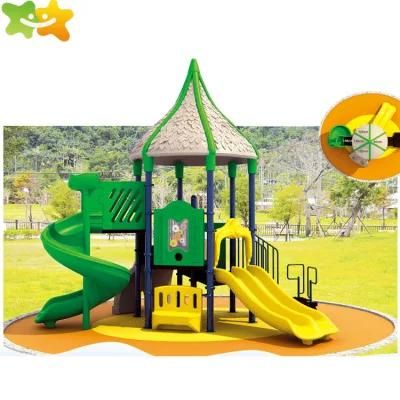 China Factory Children Outdoor Playground Equipment Plastic Outdoor Slide for Sale