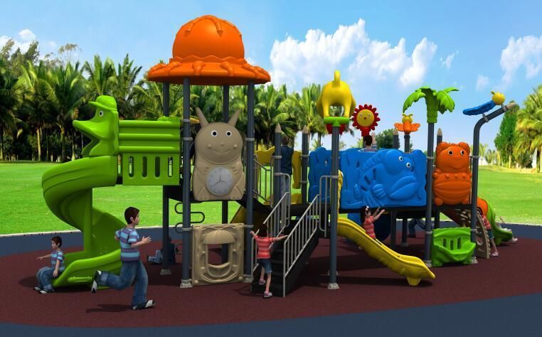 Children Slide Playground Park Equipment