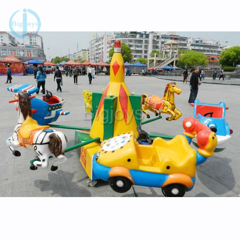 Kids Outdoor Playground 6 Seat Plane Ride Commercial Cheap Price