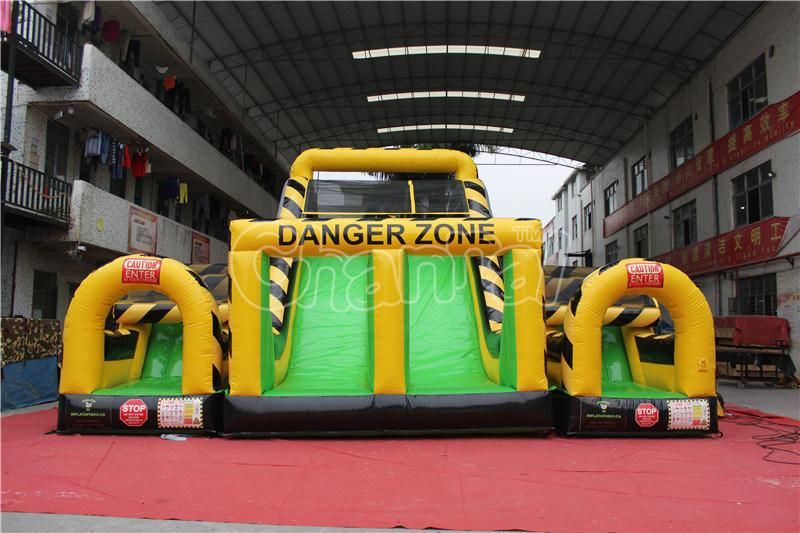 Toxic Inflatable Obstacle Course for Adults and Kids Chob1133