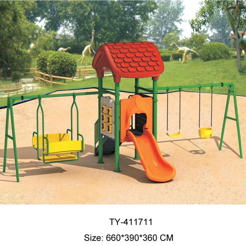 High Quality Outdoor Playground with Swing (TY-07906)