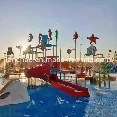 Beautiful Fiberglass Water Park House Playground for Family