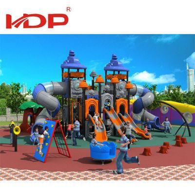 Manufacturer Outdoor Good Price 20-35kids Slide Equipment Plastic Playground