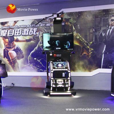 Amusement Walking Vr Play Platform Gun Shooting Game Machine Simulator