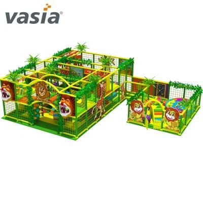 Children Entertainment Slide Toys, Green Forest Panda Indoor Playgroun