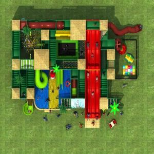 2016 New Multifunctional Ocean Serie Outdoor Playground