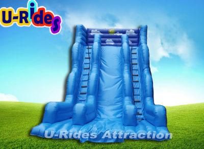 OEM Giant deep commercial inflatable water slide inflatable slide for event