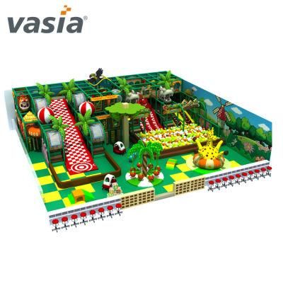 Jungle Theme Softplay Kids Indoor Play Center Entertainment Equipment