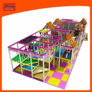 Pink Indoor Playground Equipment, Commerical Playground, Children Amusement Park Equipment