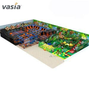 2020 Hot Design Amusement Park Indoor Trampoline with Children Soft Playground