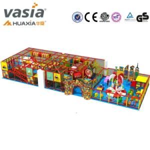 Huaxia Vasia Red Bright Soft Children Indoor Playground for Kids