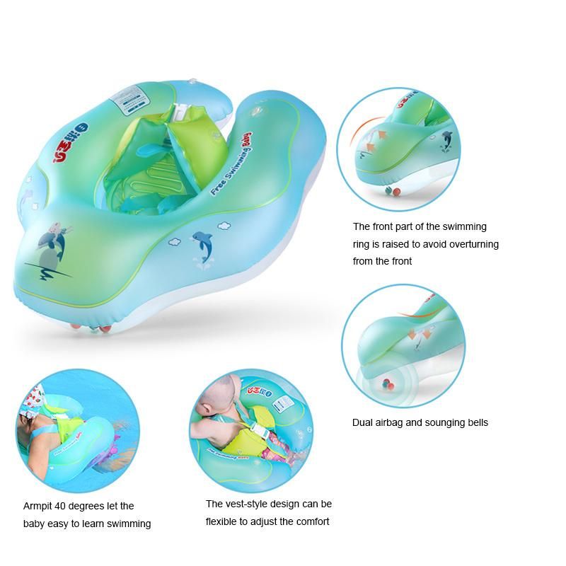 Kids Baby Swimming Ring Durable Inflatable Float Swimming Pool Ring