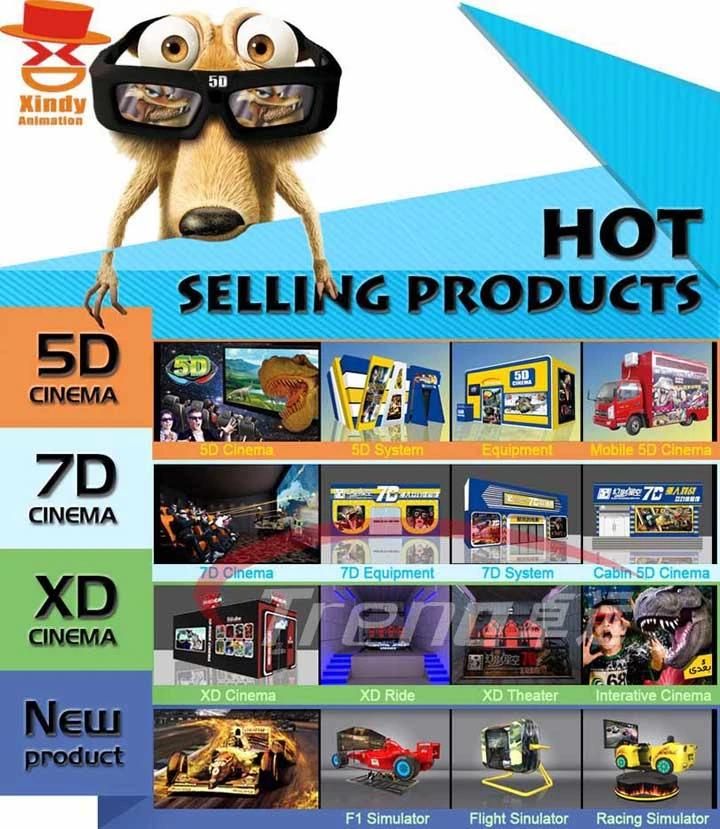 Big Profits 7D Cinema Simulator Product Make in China
