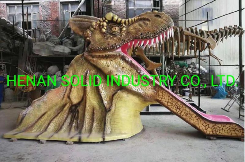Amusement Park Halloween Animatronics Dinosaur Model