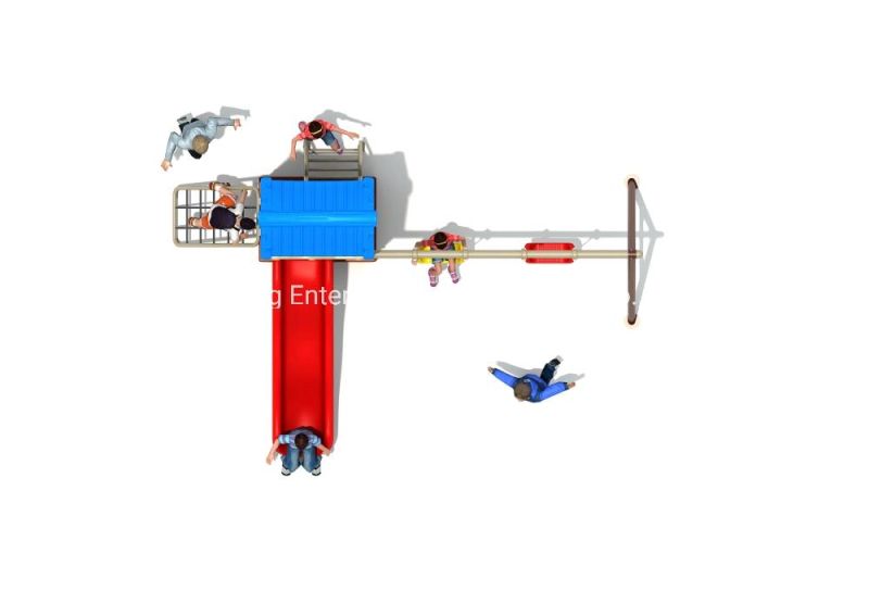 Outdoor Small Garten Style Kids Park Playground Slide