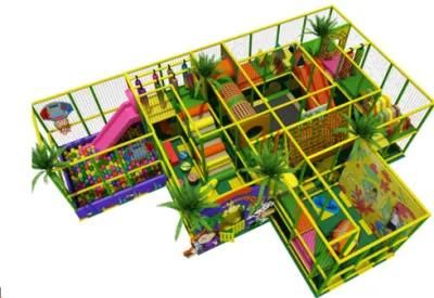 High Quality Children Amusement Park Kindergarten Kids Playhouse Indoor Playground Equipment Plastic Play House with Slide Toy