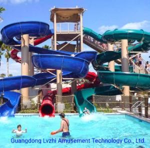 Aqua Park Facility Spiral Combo Water Slide (WS-066)