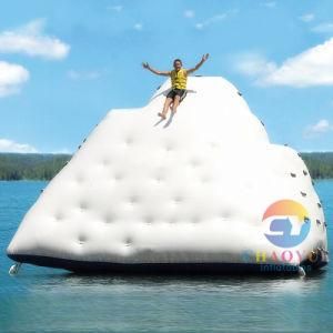 Mini Inflatable Water Mountain Iceberg for Sports Climbing