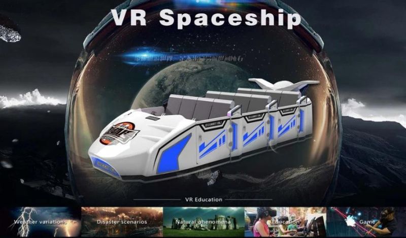 Vr Product 9d Virtual Reality 12 Seats Cinema Game Simulator